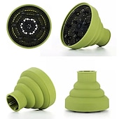 abordables Fer à friser-Sèche-cheveux diffuseur universel pliable boucles sèche-cheveux cheveux curl diffuseur couverture sèche-cheveux accessoires outil de coiffure