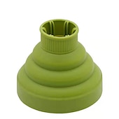 abordables Fer à friser-Sèche-cheveux diffuseur universel pliable boucles sèche-cheveux cheveux curl diffuseur couverture sèche-cheveux accessoires outil de coiffure
