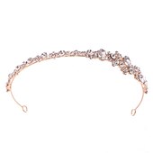 cheap Hair Styling Accessories-Wedding Hair Accessories for Kids Flower Girl Hair Accessory Princess Headpiece White Flower Headband Pearl for Girl and Flower Girls Cute Bridal Wedding Hair Band Women&#039;s Fashion Headbands