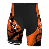 cheap Men&#039;s Shorts, Tights &amp; Pants-Men&#039;s Graphic Letter &amp; Number Funny Cycling Road Shorts Cycling Shorts Bike Padded Shorts / Chamois Bottoms Race Fit Mountain Bike MTB Road Bike Cycling Sports 3D Pad Cycling Quick Dry Moisture