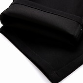 economico Sottile-Per uomo pantaloni della tuta Pantaloni Chino Pantaloni casual Tasche Gamba dritta Liscio Comfort Ufficio Attività commerciale Informale Streetwear Moda Nero Grigio chiaro
