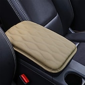 abordables Appuie-tête pour voiture-Housse de protection universelle étanche pour accoudoir de console centrale pour SUV camion voiture – Housse de siège douce et protectrice