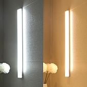 ieftine lumina dulapului-lumină de noapte led pir senzor de mișcare usb reîncărcabil 10/20/30/50cm dulap dulap bucătărie coridor lumini scară lampă de noapte fără fir