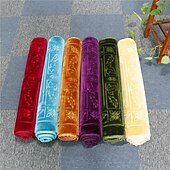 abordables Tapis et carpettes-tapis de prière musulman doux et confortable couverture de culte raschel antidérapant résistant à l&#039;usure