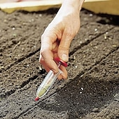 levne zahradní ruční nářadí-mini secí stroj, ruční ruční mini seedmaster mini secí dávkovač osiva malý rozmetač osiva, zajišťuje rovnoměrné rozložení osiva, zahradní květináč na zahradu, mrkev, salát, kapusta, ředkvičky
