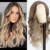 abordables Pelucas de fiesta-Pelucas verdes peluca sintética larga recta verde irlandés resistente al calor sin frente de encaje con cabello de bebé peluca sin pegamento para fiesta de San Patricio cosplay para mujeres de moda