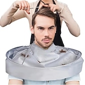 ieftine Îngrijire personală și sănătate-șorț de păr pelerină stilist model de design simplu tunsoare rezistent la apă înveliș din pânză protejează pelerină pentru tăierea părului pelerină umbrelă utilizare la salon frizer acasă sau salon stilist coafură