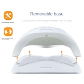abordables Protections personnelles-led lampe pour ongles uv nail séchage lumière pour gel nail manicure polish cabine lampes sèche-linge ongles équipement professionnel