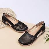 halpa Naisten matalakantaiset kengät-naisten valkoiset leikatut slip-on flats - mukavat vapaa-ajan kengät päivittäiseen käyttöön