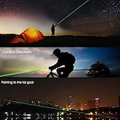 cheap Cat Toys-1PCS Laser Pointer, Red, Green And Purple Three-color Laser Pointe Portable Handheld Flashlight Cat Toys Red Dot Cat Toy For Indoor Cats Dogs LED Light Pointer Interactive Cat Toys