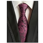 billige Slips og sløyfer til herrer-Herre Slips Kontor Bryllup Herre Formell Stil Moderne Stil Jacquard Mote Jacquardvevnad Formell Virksomhet Formell kveld