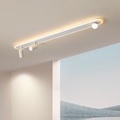 economico faretti luci spot-plafoniera led 80 cm forme geometriche dimmerabili luci da incasso in alluminio stile moderno eleganti finiture geometriche verniciate
