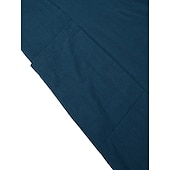 abordables concevoir des robes en coton et lin-Femmes Noir Blanche bleu marine Été Printemps Robe Midi Robes inspirées du lin Robe Décontractée Robe fourreau Classique Occasionnel Extérieur Vacances Quotidien Coupe régulière Couleur Unie Col ras
