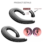 preiswerte Sport-Kopfhörer-f8 Knochenleitungs-Ohrbügel-Kopfhörer Bluetooth 5.0 HiFi-Stereo-Funkkopfhörer mit Mikrofon wasserdichte Sport-Ohrhörer für Xiaomi