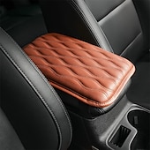 abordables Appuie-tête pour voiture-Housse de protection universelle étanche pour accoudoir de console centrale pour SUV camion voiture – Housse de siège douce et protectrice