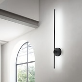 cheap LED Wall Lights-Lightinthebox LED Wall Sconce Lamp Indoor Minimalist Linear Strip Wall Mount Light Long Home Decor Lighting Fixture, Indoor Wall Wash Lights for Living Room Bedroom
