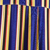 voordelige heren overhemd met knopen-Voor heren Overhemd Zomer overhemd Normaal shirt Overhemd met knopen Gestreepte shirts Geel Blauw Rood Donkerblauw Korte mouw Gestreept Band Kraag Vakantie Straat Afdrukken Kleding 100% katoen