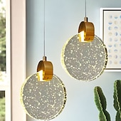 olcso Sziget lámpák-led függőlámpa konyhai lámpatestek mennyezeti led modern arany függőlámpa mini könnycsepp kristály függőlámpa konyhaszigethez hálószoba folyosó bejáratához (1 csomag)