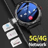 Χαμηλού Κόστους Smartwatch-iMosi V10 Εξυπνο ρολόι 1.43 inch Έξυπνο ρολόι 4G Βηματόμετρο Υπενθύμιση Κλήσης Παρακολούθηση Δραστηριότητας Συμβατό με Smartphone Άντρες Αδιάβροχη Μεγάλη Αναμονή Κλήσεις Hands-Free IP 67