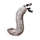preiswerte Haarstyling-Zubehör-Kunstfell Fuchs Kostüm Katzenschwanz Cosplay Karneval Weihnachtsfeier Kostüm Einheitsgröße