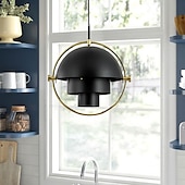 economico Luci a sospensione-lampada a sospensione a led in ottone pendente multi-lite per interni, piccolo lampadario a led regolabile moderno per l&#039;illuminazione del soggiorno di casa