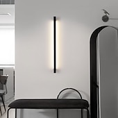 お買い得  LEDウォールライト-Lightinthebox LED 壁取り付け用燭台ランプ屋内ミニマリストリニアストリップウォールマウントライトロング家の装飾照明器具、リビングルーム寝室用屋内壁洗浄ライト