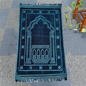 abordables Tapis et carpettes-tapis de prière musulman doux et confortable couverture de culte raschel antidérapant résistant à l&#039;usure