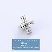 economico Articoli per la casa-3 paia clip magnetica per bottoni per tende fibbia magnetica staccabile per pulsante di prevenzione delle perdite di luce della tenda fibbia senza punzonatura decorazioni per la casa