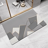 economico Tappeto bagno assorbente-tappetino da bagno in terra di diatomee antiscivolo super assorbente porta del WC tappetino ad asciugatura rapida tappetino per porta d&#039;ingresso tappetino antiscivolo