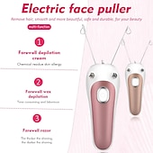 cheap Facial Care Device-Electric Facial Hair Remover Female Body Leg Face Cotton Thread Epilator Shaver Mini Women Hair Removal Beauty Machine