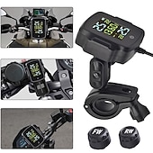 お買い得  バイク＆ＡＴＶアクセサリー-qc 3.0 高速充電 USB 付きオートバイ tpms