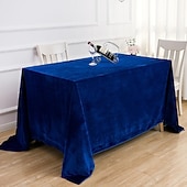 abordables Nappes-nappe en velours nappe noire de ferme nappe de printemps ronde couverture de table en tissu d&#039;extérieur rectangle ovale pour pique-nique, mariage, salle à manger, Pâques, cuisine