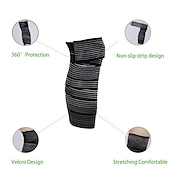 cheap Braces &amp; Supports-1pc Extra Long Elastic Knee Wrap Compression Bandage Brace Support for Legs Plantar Fasciitis Stabilising Ligaments Joint Pain Squat Basketball Running Tennis Soccer Football Volleyball