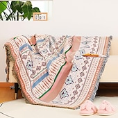 economico Coperte per divano-copridivano divano coperta asciugamano boho fodere per cani animali domestici, copridivano componibile per divanetto, a forma di l, 3 posti, poltrona, protezione per divano lavabile morbida resistente