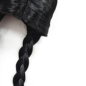 olcso Klasszikus horror-Szerda Addams Addams család szerda Ruhák Szerepjáték Parókák táska Klasszikus és időtálló Filmsztár jelmez for Lány Gyermek Tini