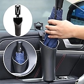 abordables Rangements pour voiture-porte-parapluie de voiture poubelle suspendue poubelle de camion boîte de rangement seau de parapluie multifonction monté sur véhicule housse de parapluie pliante montée sur véhicule porte-gobelet