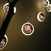 billige Ramadan dekorasjonslys-ramadan dekorasjoner lys eid mubarak led string lys 3m 20led måne stjerne slott ramadan dekorasjon til hjemmet hajj ramadan kareem eid al adha eid lanterne gave