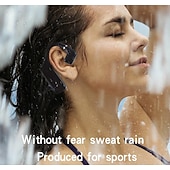 abordables Écouteurs de sport-Casque à conduction osseuse imosi q1 crochet d&#039;oreille casque à conduction osseuse bluetooth 5.2 sport étanche conception ergonomique