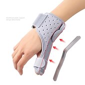 abordables Attelles et orthèses-1 pouce réversible &amp; attelle stabilisatrice de poignet pour blackberry déclencheur de pouce soulagement de la douleur au doigt arthrite tendinite entorse et canal carpien soutenant léger et respirant