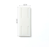 お買い得  フック-6 個壁掛けホルダーパンチフリープラグフィクサー自己粘着ソケットフィクサーシームレス電源タップホルダーホームケーブルワイヤーオーガナイザーラック
