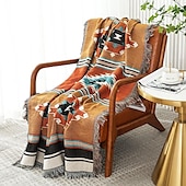 economico Coperte per divano-copridivano divano coperta asciugamano boho fodere per cani animali domestici, copridivano componibile per divanetto, a forma di l, 3 posti, poltrona, protezione per divano lavabile morbida resistente