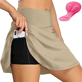 Pentru femei Gradiant Fusta de ciclism Bicicletă Fuste Pantaloni Potrivit pt Curse Ciclism montan Ciclism stradal Sport Pad 3D Ciclism Uscare rapidă Confortabil la umezeală Bleumarin Negru Spandex ieftine Pantaloni, pantaloni scurți și fuste pentru femei-Pentru femei Gradiant Fusta de ciclism Bicicletă Fuste Pantaloni Potrivit pt Curse Ciclism montan Ciclism stradal Sport Pad 3D Ciclism Uscare rapidă Confortabil la umezeală Bleumarin Negru Spandex