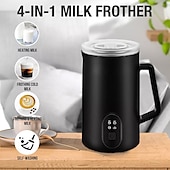economico Elettrodomestici da cucina-montalatte elettrico montalatte schiuma 4 in 1 macchina per schiumare caffè macchina automatica montalatte elettrica commerciale