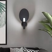 economico Luci da parete-applique da parete a led luce calda cerchio design ferro da interno applique da parete per camera da letto bagno corridoio porta scala 110-240v