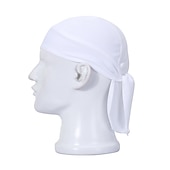 abordables Bonnets, casquettes et bandanas de cyclisme-Bonnet Mancherons Perméabilité à l&#039;humidité Séchage rapide Vélo / Cyclisme Noir Blanche Rose Claire pour Unisexe Adulte Vélo tout terrain / VTT Cyclisme / Vélo Vélo Cyclisme Couleur unie