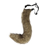 preiswerte Haarstyling-Zubehör-Kunstfell Fuchs Kostüm Katzenschwanz Cosplay Karneval Weihnachtsfeier Kostüm Einheitsgröße