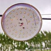 cheap Plant Growing Lights-LED Grow Light for Indoor Plants E27 15W 48LED Beads Full Spectrum Fixture White Purple 220-240 V Vegetable Greenhouse