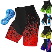 economico Pantaloncini, calzamaglie e pantaloni da uomo-Per uomo Grafico Geometrico Pantaloncini da strada Pantaloncini da ciclismo Bicicletta Pantaloncini imbottiti / Fondello Pantaloni Vestibilità da gara Mountain Bike MTB Ciclismo su strada Gli sport
