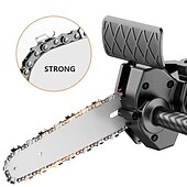 cheap Drill Bit Set-6&quot; Mini Chainsaw Adapter Electric Drill Converter Into Electric Chain Saw Pruning Saw
