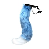 preiswerte Haarstyling-Zubehör-Kunstfell Fuchs Kostüm Katzenschwanz Cosplay Karneval Weihnachtsfeier Kostüm Einheitsgröße